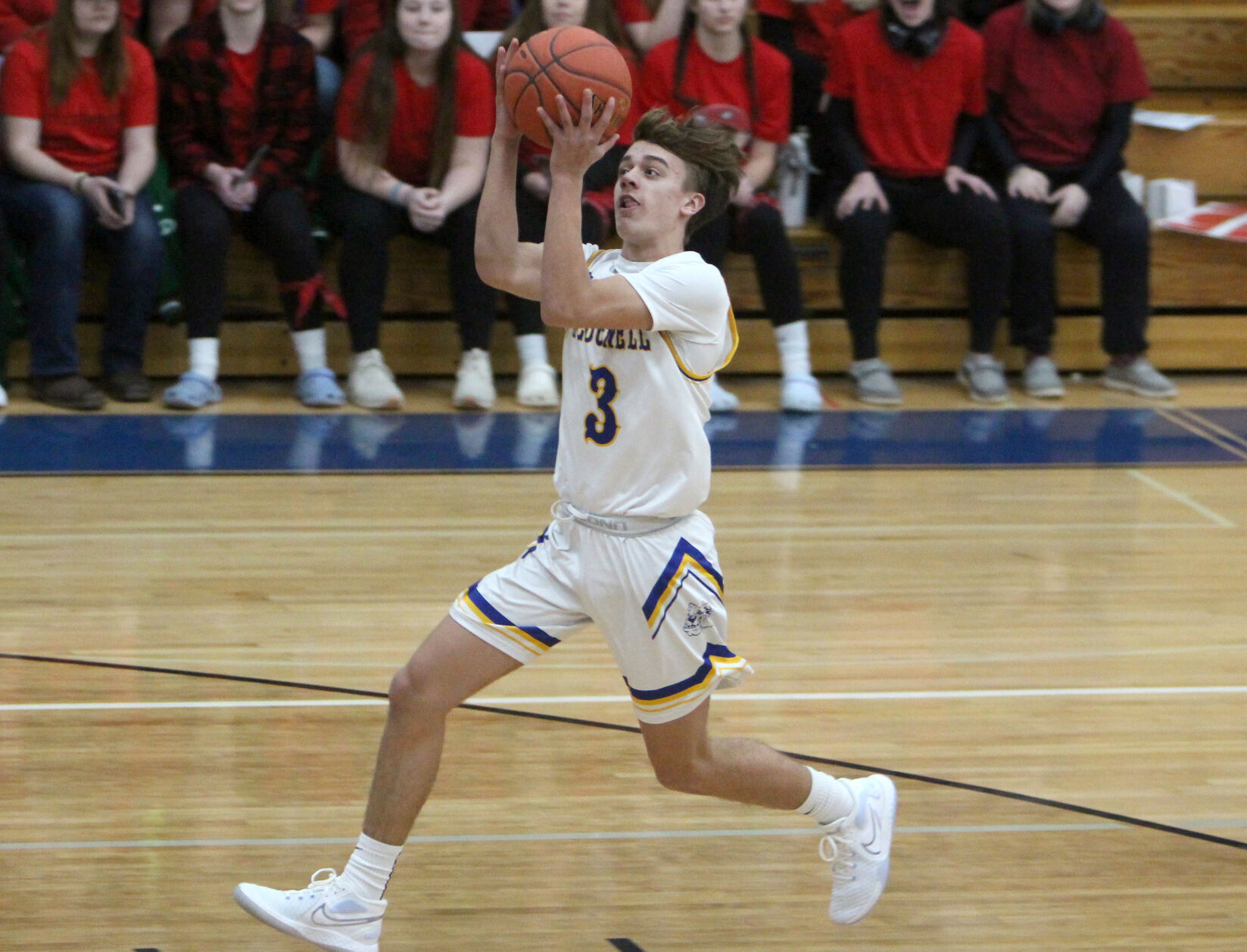 Prairie Farm at McDonell boys basketball 3-1-22